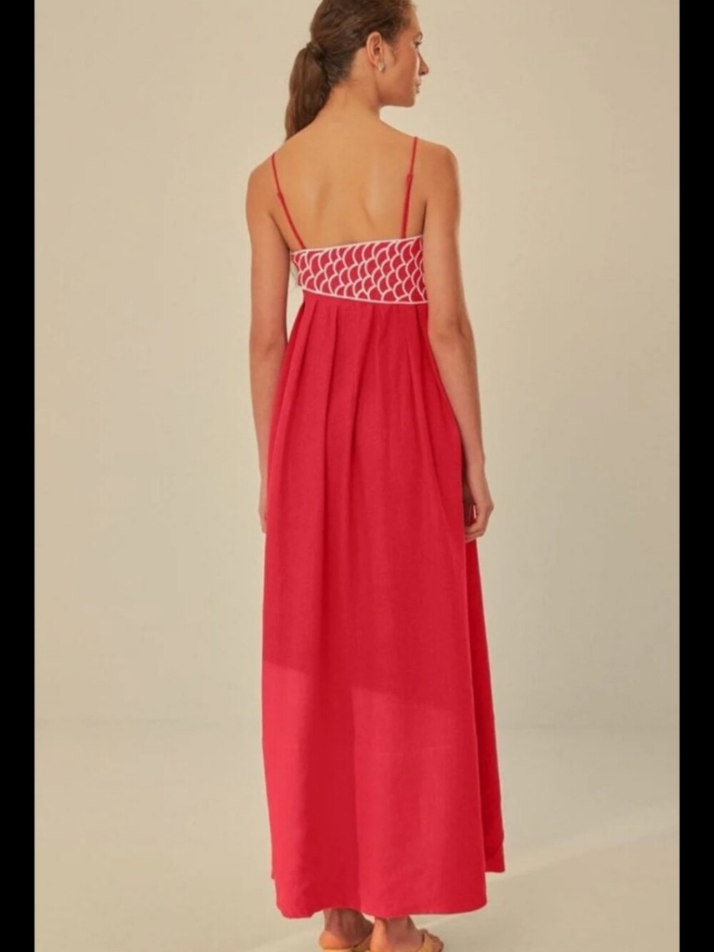 Farm Rio Red Fishtop Maxidress - Picture 5 of 6